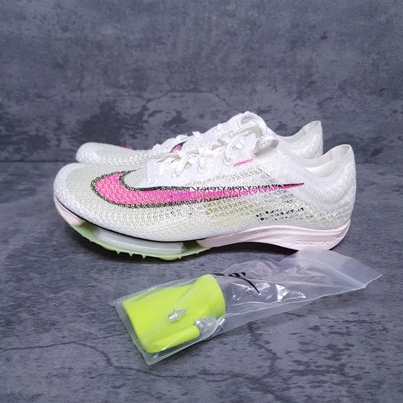 Nike Other - NIKE Air Zoom Victory Track Spikes Mens 4 Women 5.5 White Sail Fierce Pink